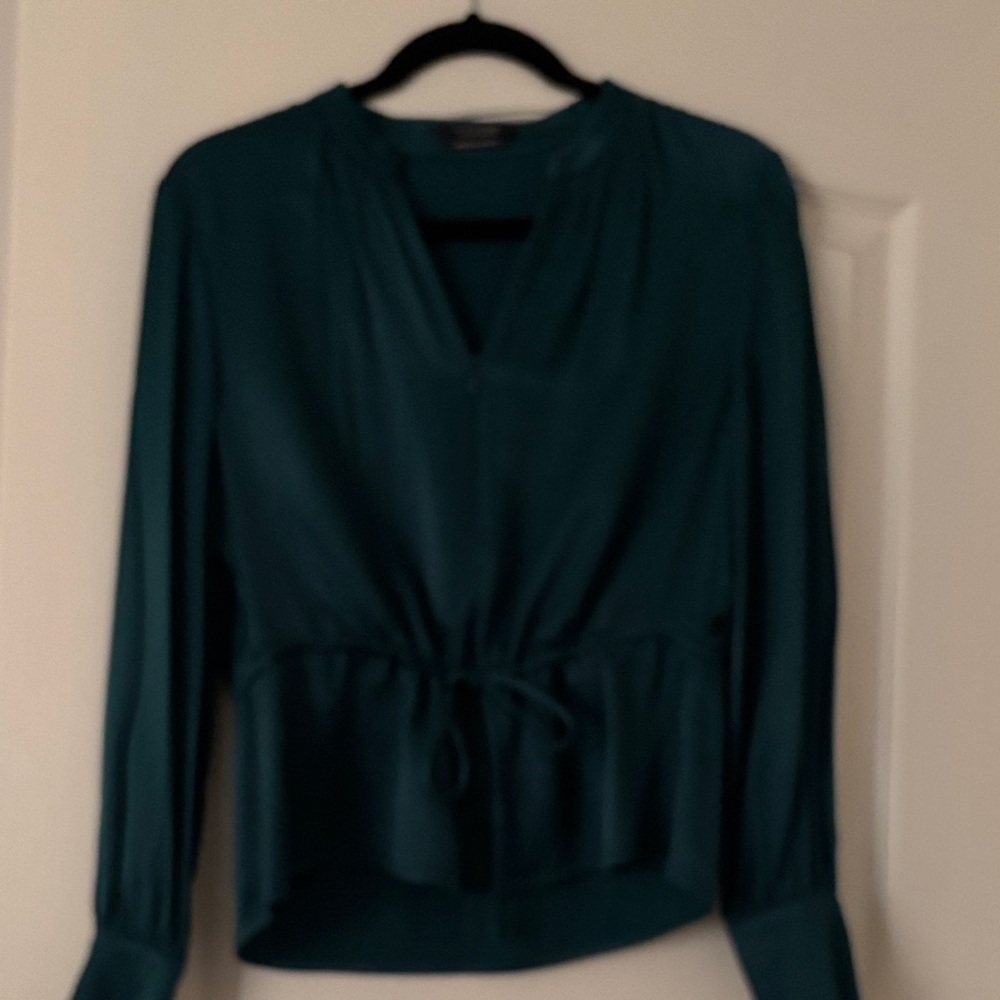 Scotch and Soda Elegant Teal / green Blouse🌲🌲🌲New without tags
